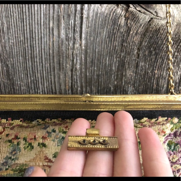 Antique/Vintage Tapestry Purse *As Is* - Picture 3 of 5